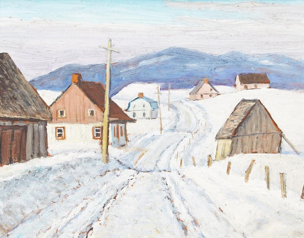 Gordon Edward Pfeiffer (1899-1983) - Winter Road