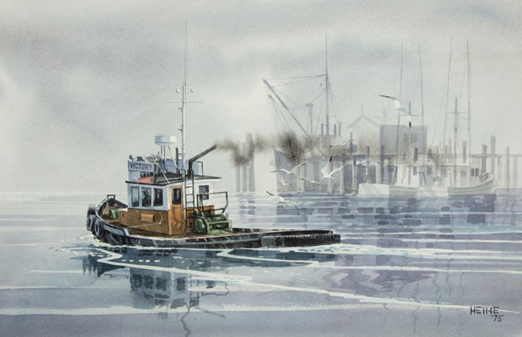 Harry Heine (1924-2004) - Stone Brothers Tug, Port Alberni