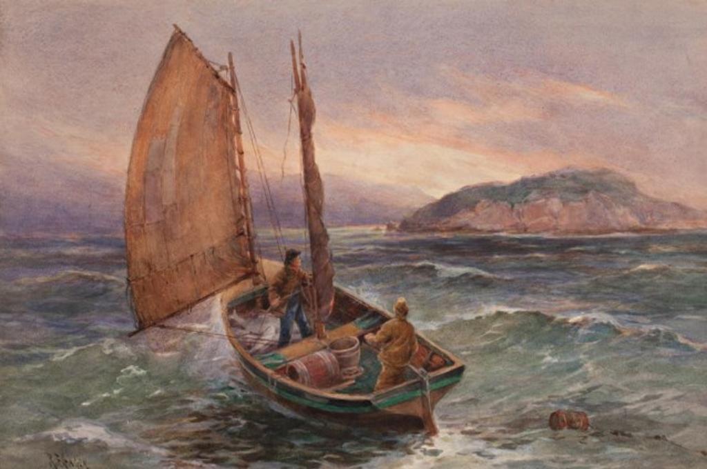 Robert Ford Gagen (1847-1926) - Retrieving the Catch