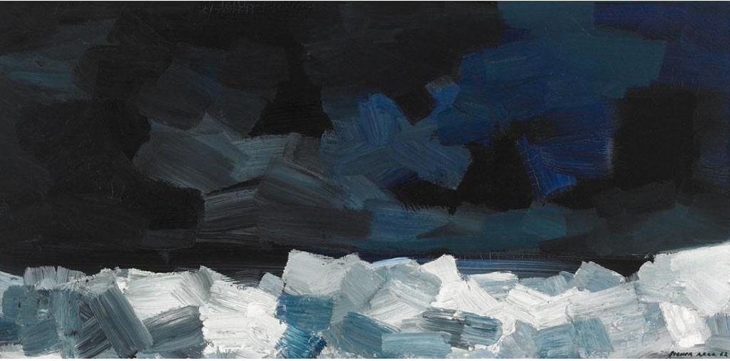 Claude Picher (1927-1998) - Frozen River