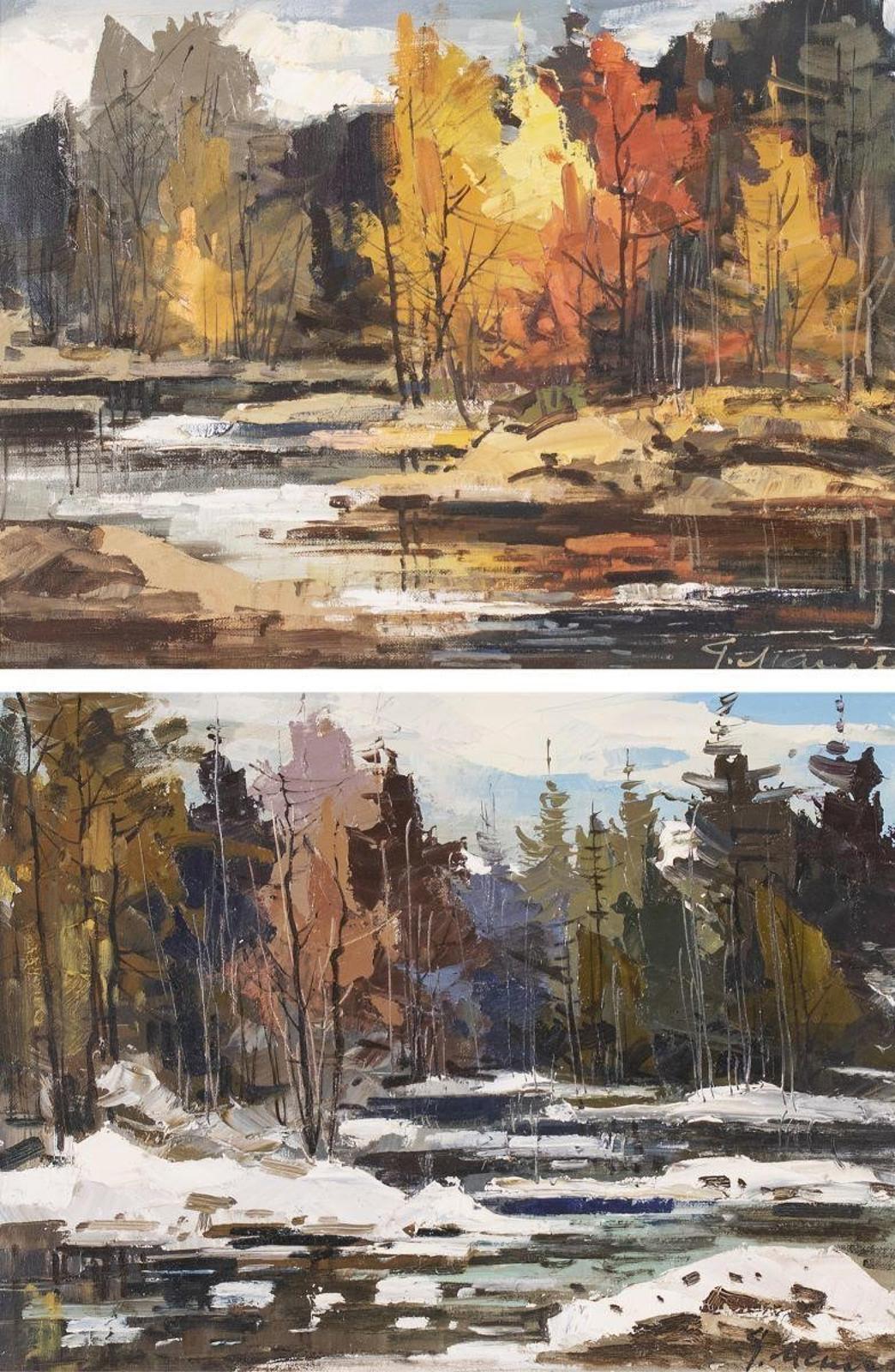 Geza (Gordon) Marich (1913-1985) - Laurentian Landscape (Autumn) /