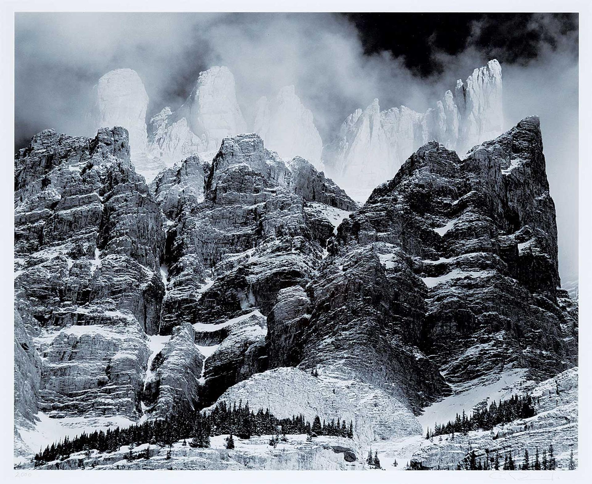 Craig Richards (1955) - Untitled - Mountainscape [Canadian Rockies Series]