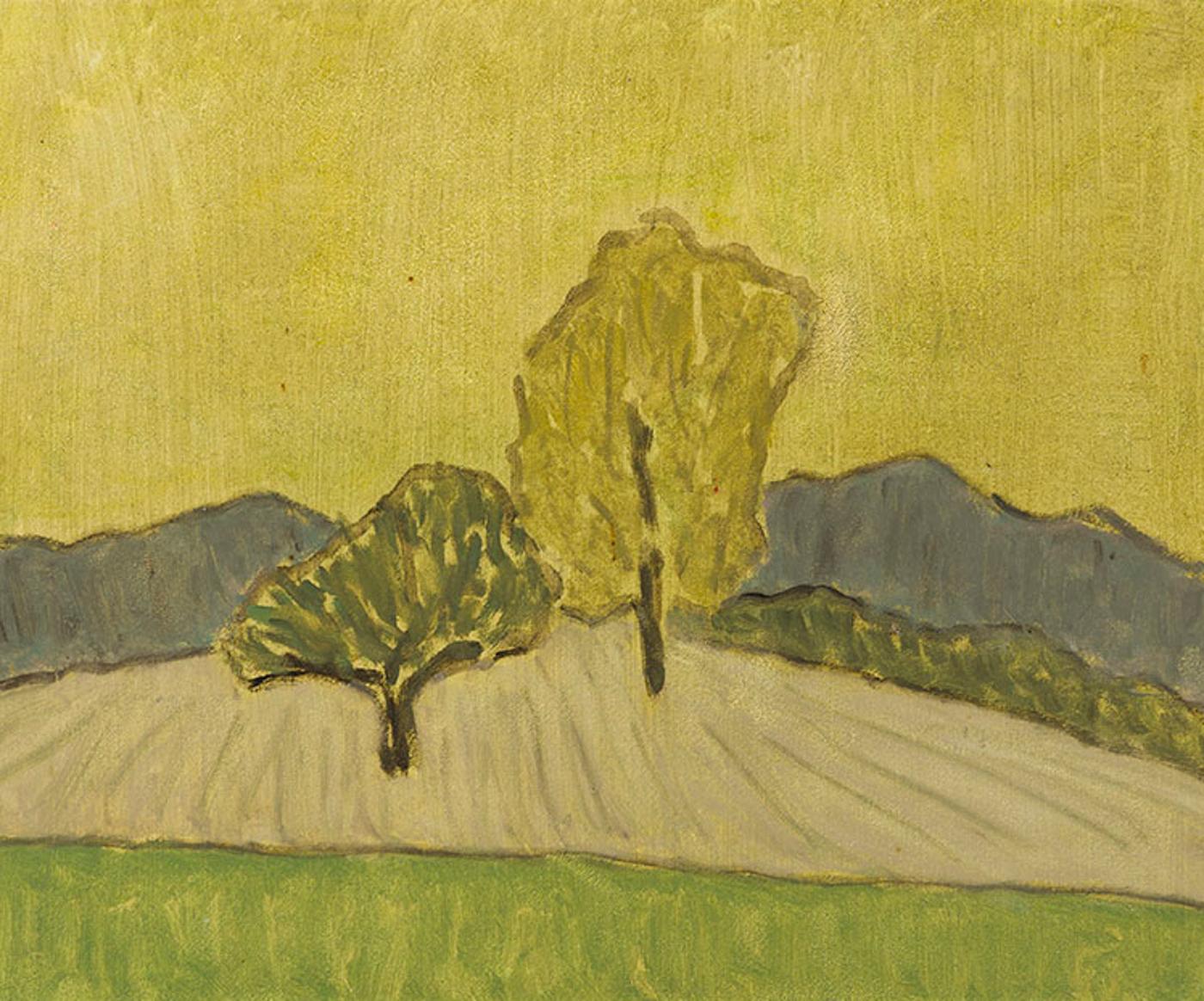 Barker Fairley (1887-1986) - P.E.C., After the Corn Cut