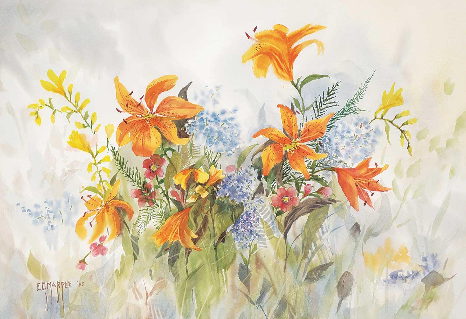E.G. Marple - Untitled - Tiger Lilies