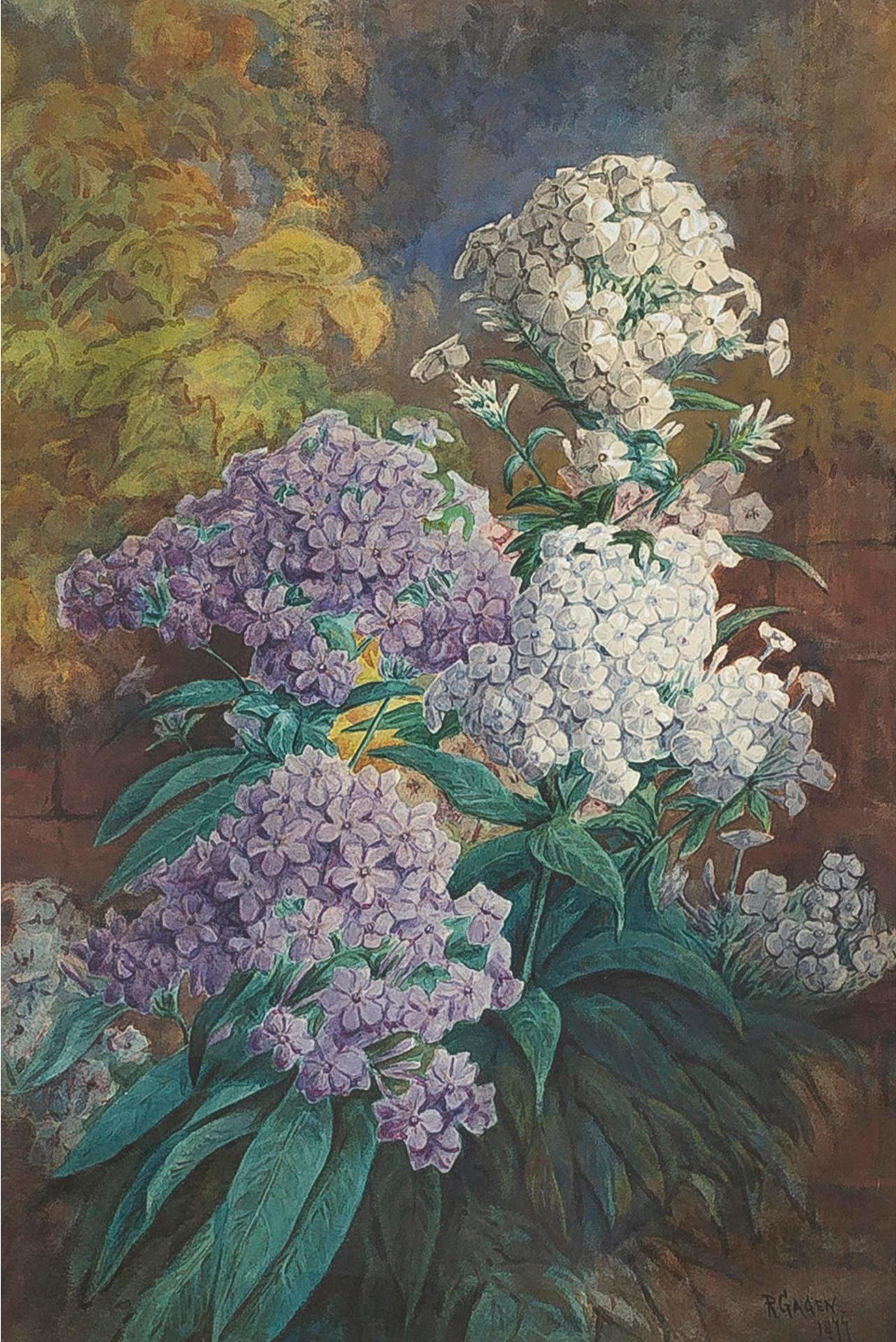 Robert Ford Gagen (1847-1926) - Lilacs