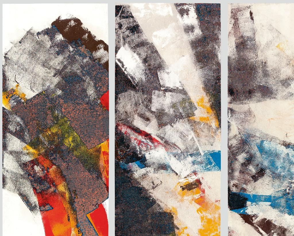 Marcelle Ferron (1924-2001) - Untitled (Triptych)