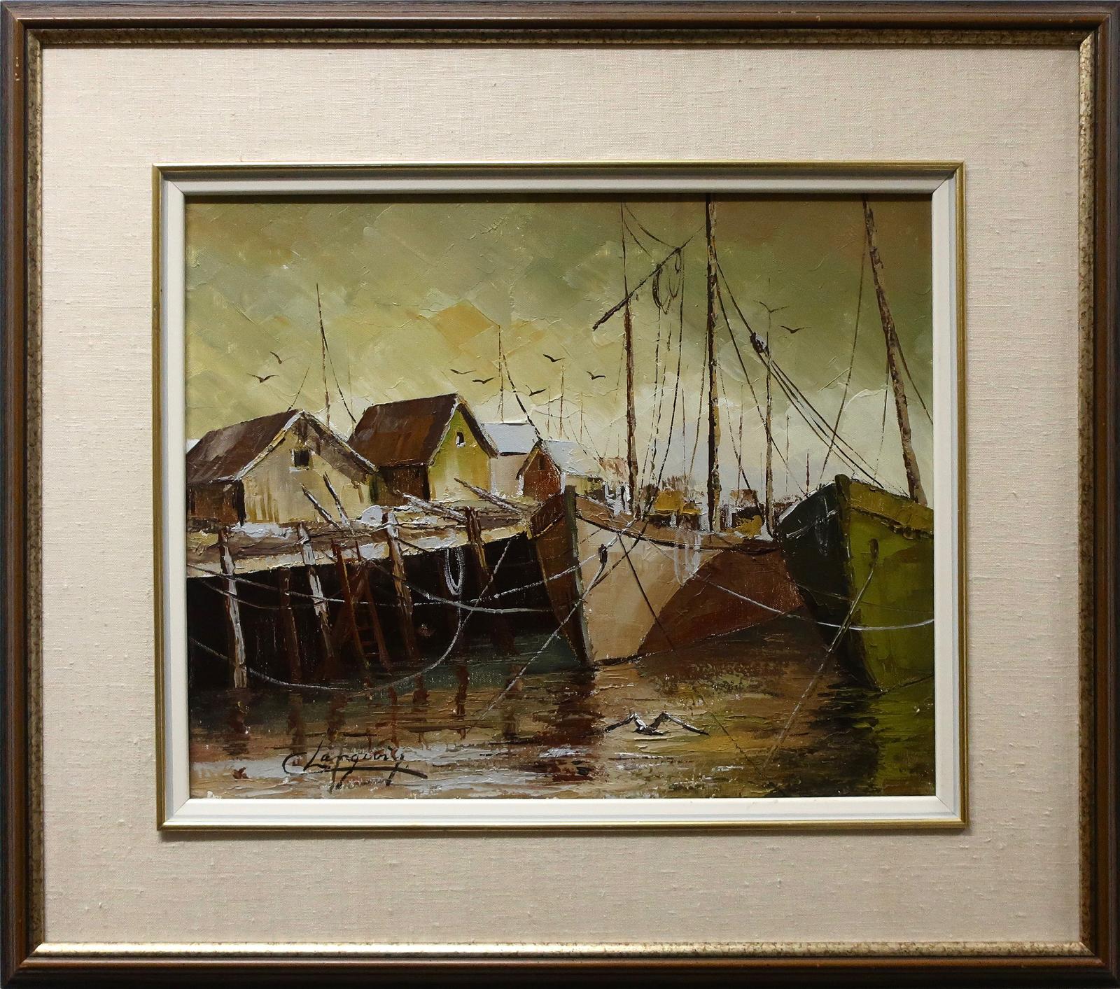Claude Langevin (1942) - Morning Stillness In The Harbour