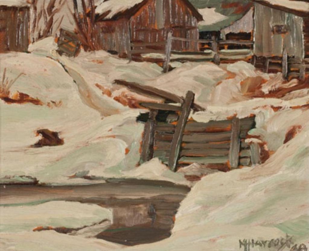 Maurice Hall Haycock (1900-1988) - The Old Swimming Hole