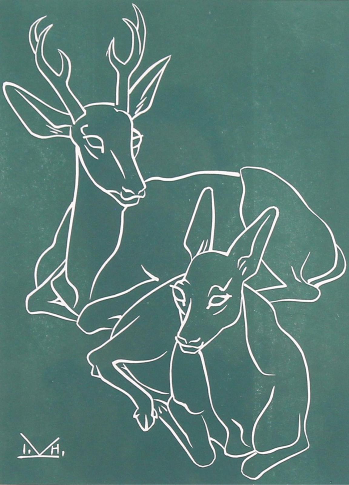 Illingworth Holey (Buck) Kerr (1905-1989) - Mule Deer; ed. #4/100