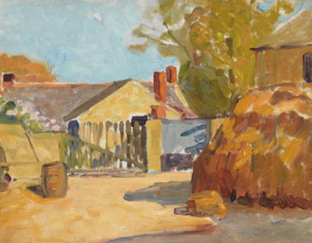Helen Galloway McNicoll (1879-1915) - Farm Yard in Brittany
