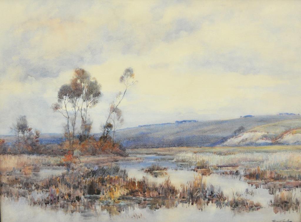 James Herbert Snell (1861-1935) - Summer Landscape