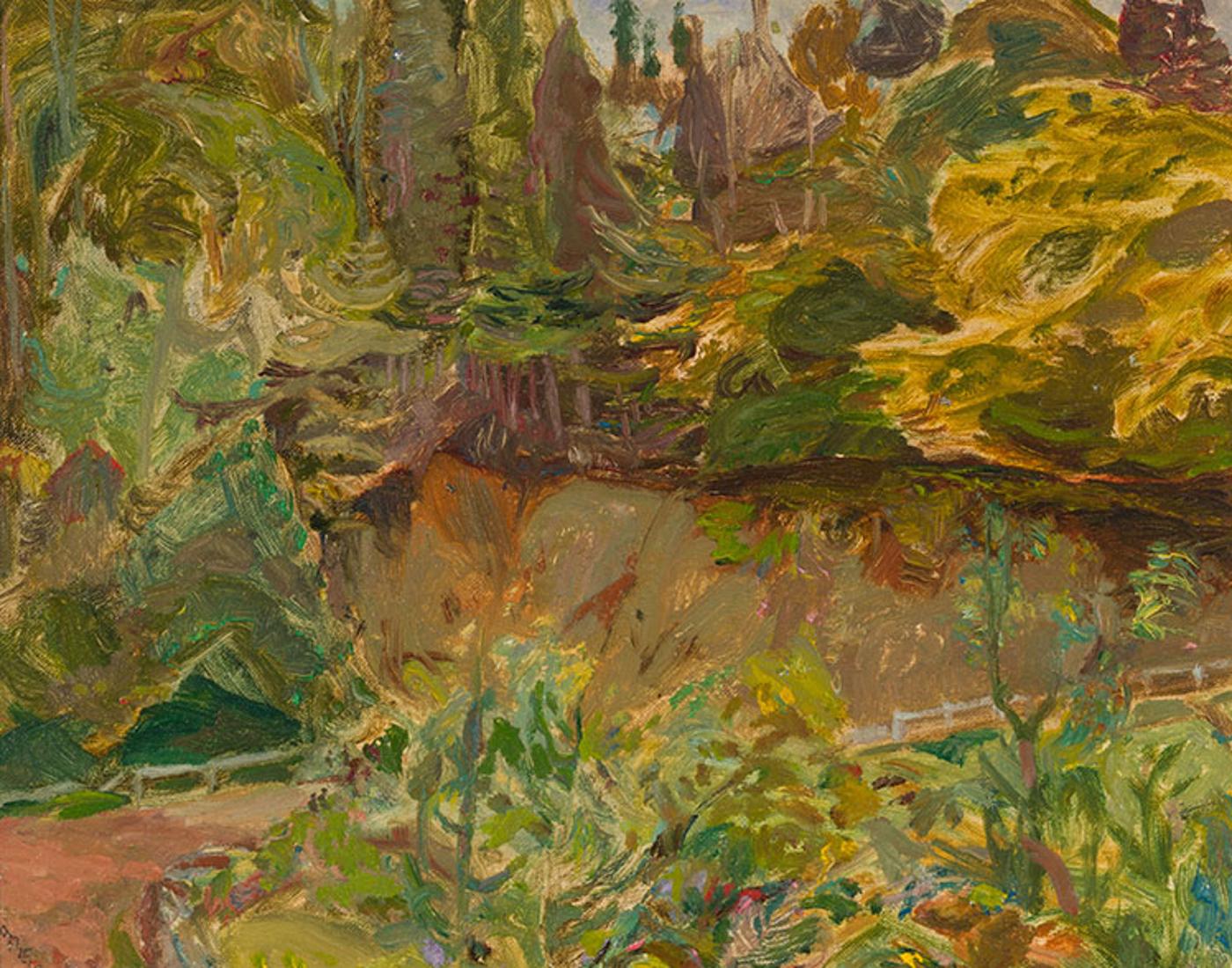 Frederick Horseman Varley (1881-1969) - On the Road to Marble Mountain