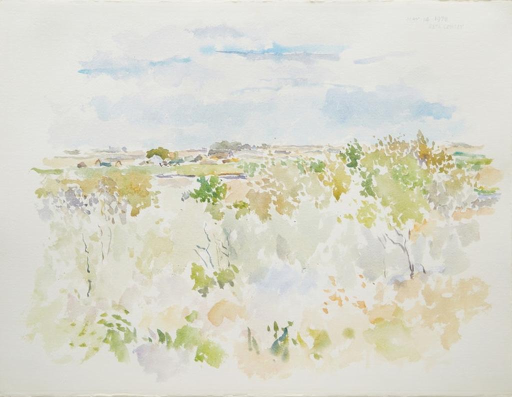 Reta Madeline Cowley (1910-2004) - Spring Landscape
