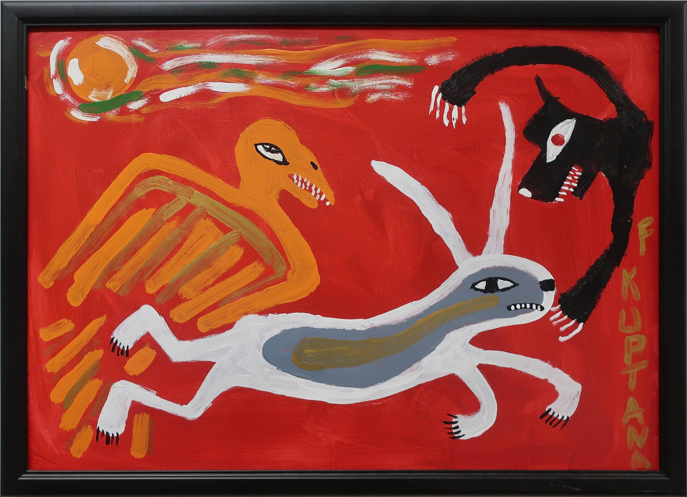 Floyd Kuptana (1964-2021) - Untitled (Creatures)