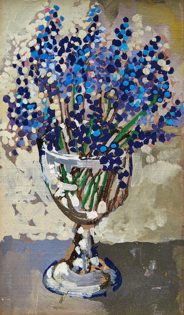 Molly Joan Lamb Bobak (1922-2014) - Grape Hyacinth