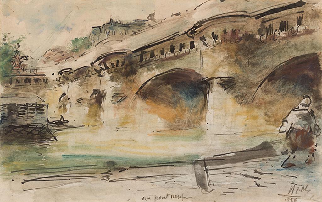 Arthur Lismer (1885-1969) - Au Pont Neuf