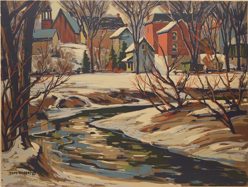 Thomas Keith (Tom) Roberts (1909-1998) - Village in Winter