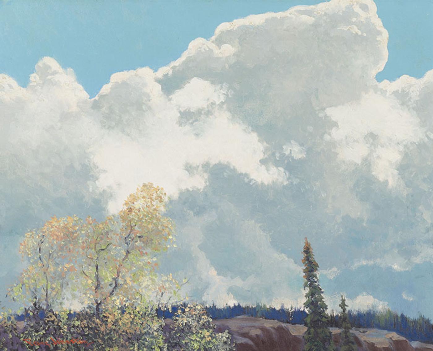 Frank (Franz) Hans Johnston (1888-1949) - Spring over Eldorado, Great Bear Lake, N.W.T.