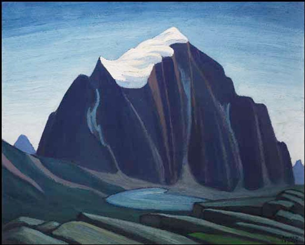 Lawren Stewart Harris (1885-1970) - Mount Temple, Mountain Sketch LII
