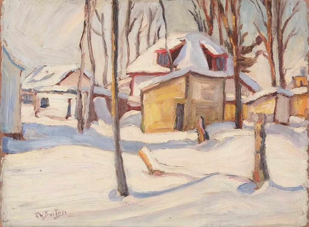 Ralph Wallace Burton (1905-1983) - Winter in Woodroffe