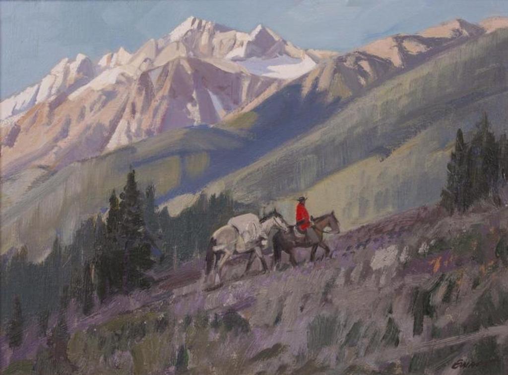 Peter Maxwell Ewart (1918-2001) - Sunrise in the Cascades