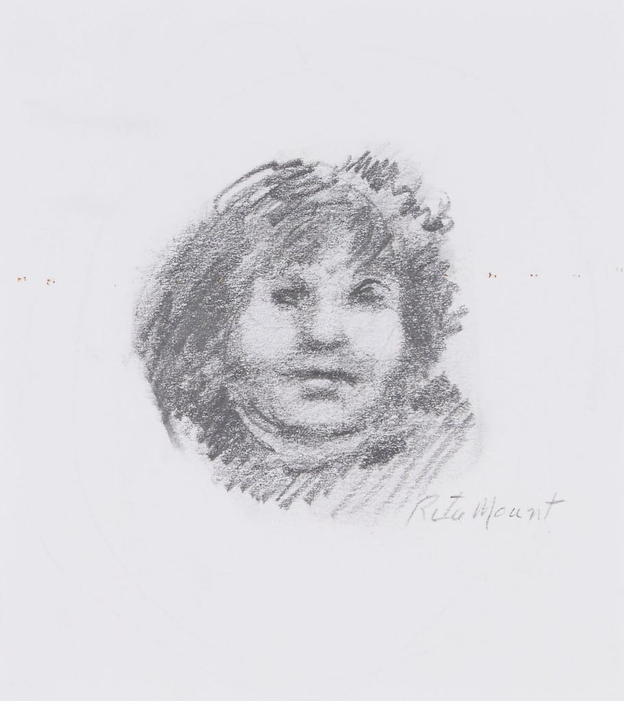 Rita Mount (1888-1967) - Portrait Study