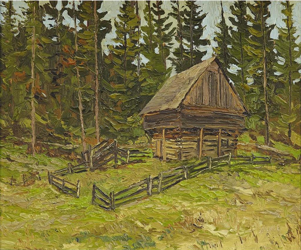 Lawrence Nickle (1931-2014) - Barn, Rothwell, Mayook Valley, South Kootenays, B.C.