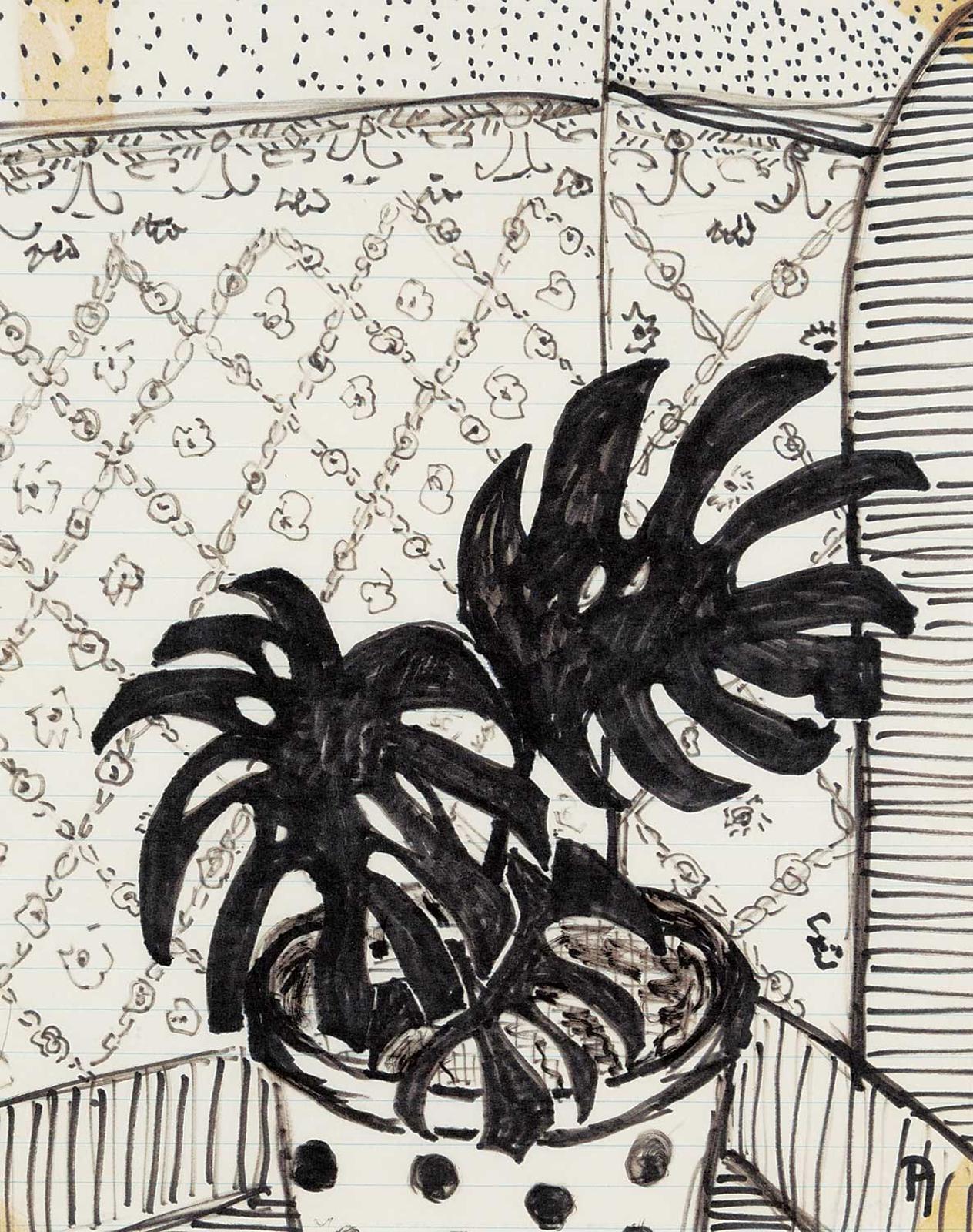 P.K. [Patricia Kathleen Page] Irwin - Untitled - Still Life with Plant