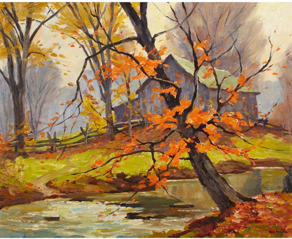 Thomas Keith (Tom) Roberts (1909-1998) - The Red Maple