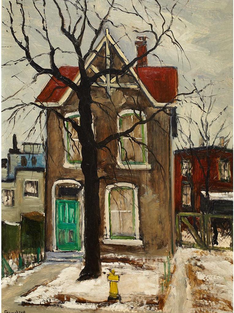Albert Jacques Franck (1899-1973) - House On Birch Street