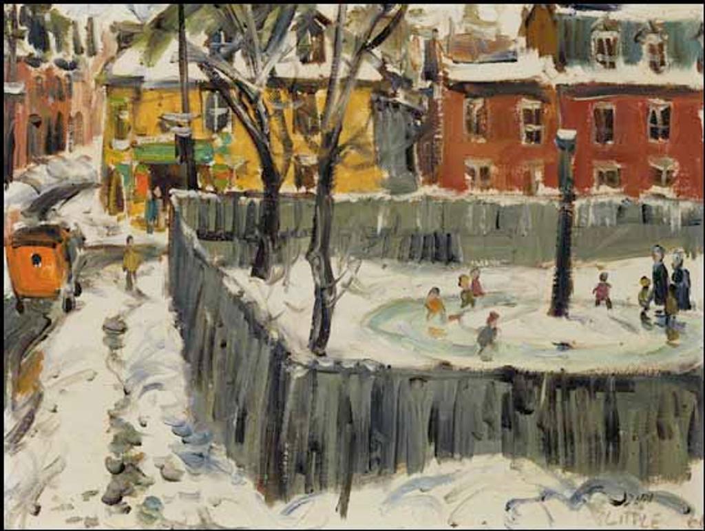 John Geoffrey Caruthers Little (1928-1984) - Skating Rink