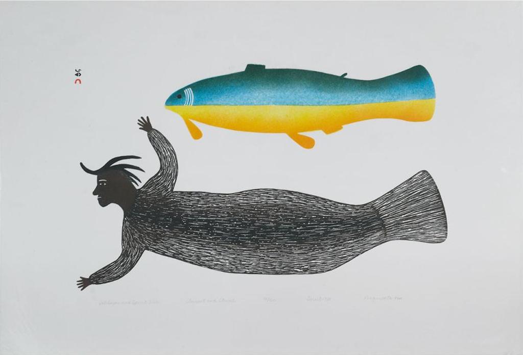 Kingmeata Etidlooie (1915-1989) - Talelayou And Spirit Fish