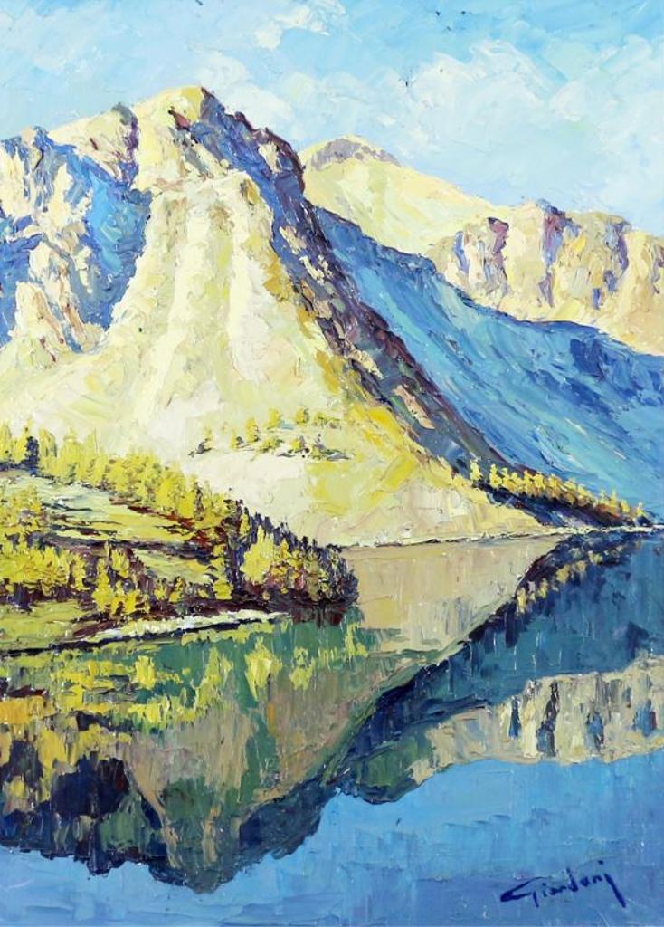Aldo Giordani (1924-1992) - The Lady Sleeper Lake, British Columbia, Canada; 1970