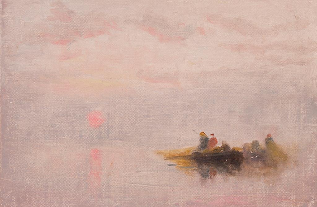 John A. Hammond (1843-1939) - Sunrise, Bay of Fundy