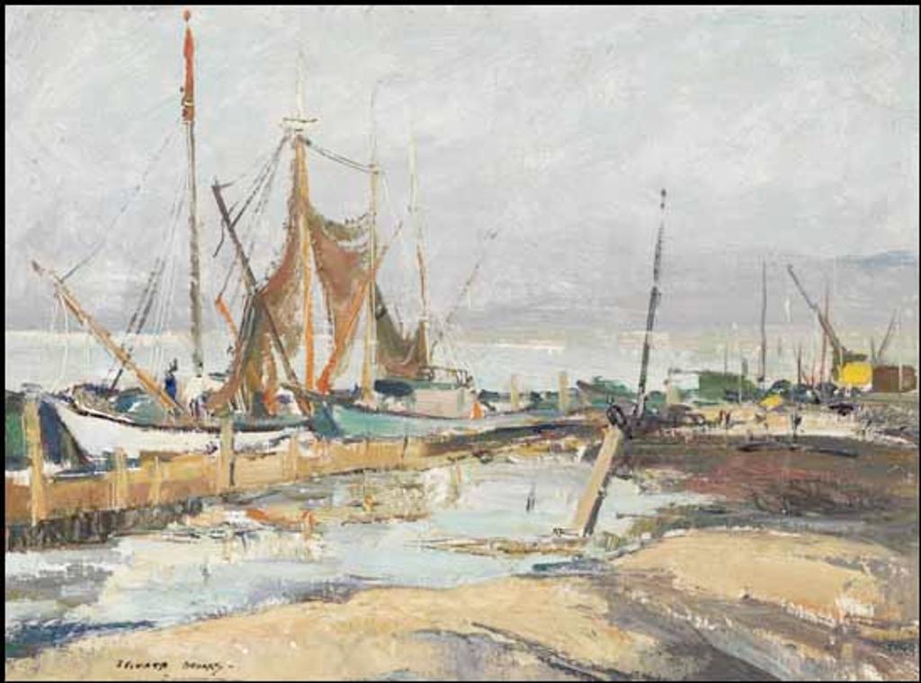 Frank Leonard Brooks (1911-1989) - Alvarado Fishing Boats