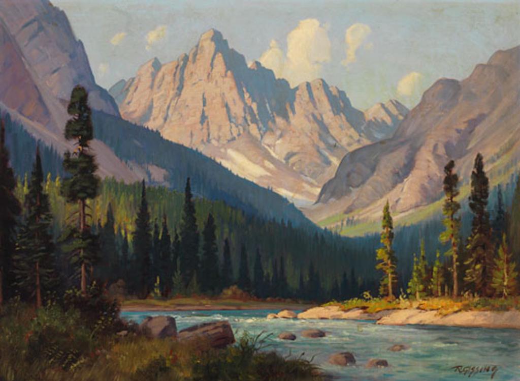 Roland Gissing (1895-1967) - Morning in the Selkirks