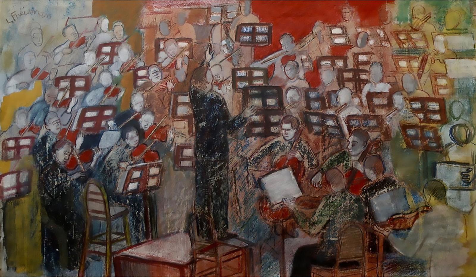 Lillian Freiman (1908-1986) - Untitled (The Conductor)