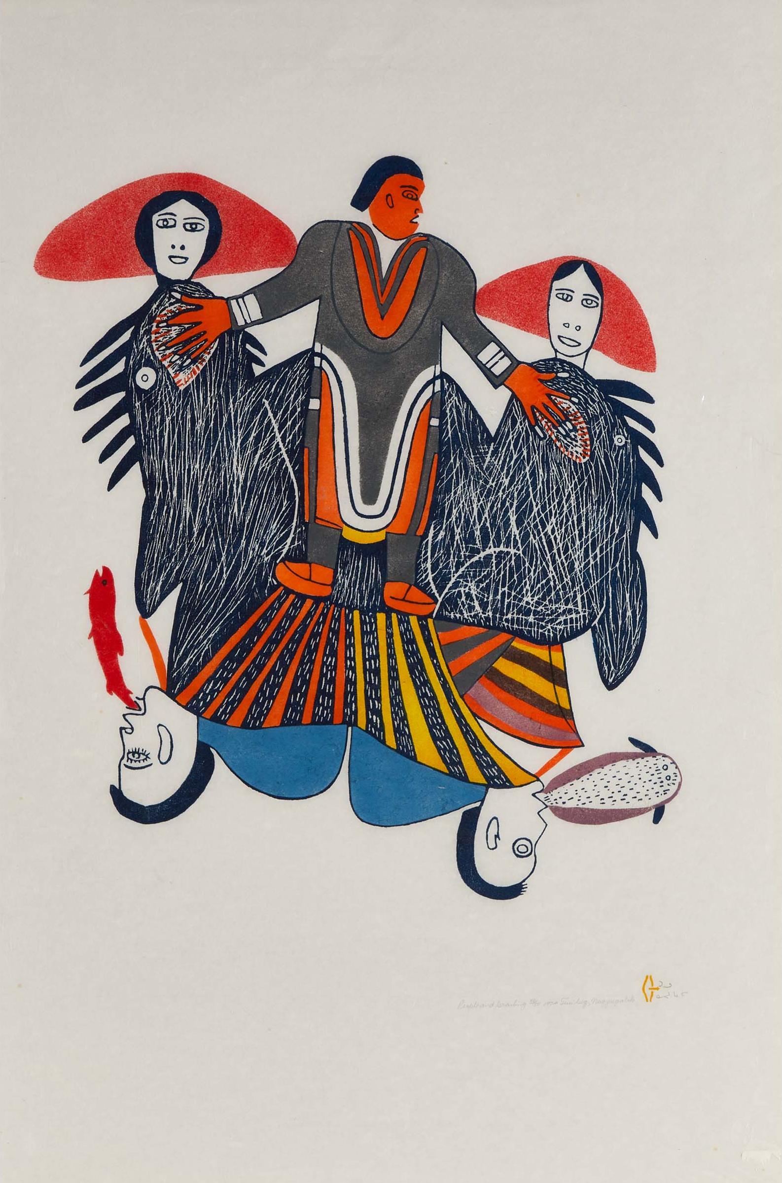 Marion Tuu'Luuq (1910) - People And Grailings, 1974