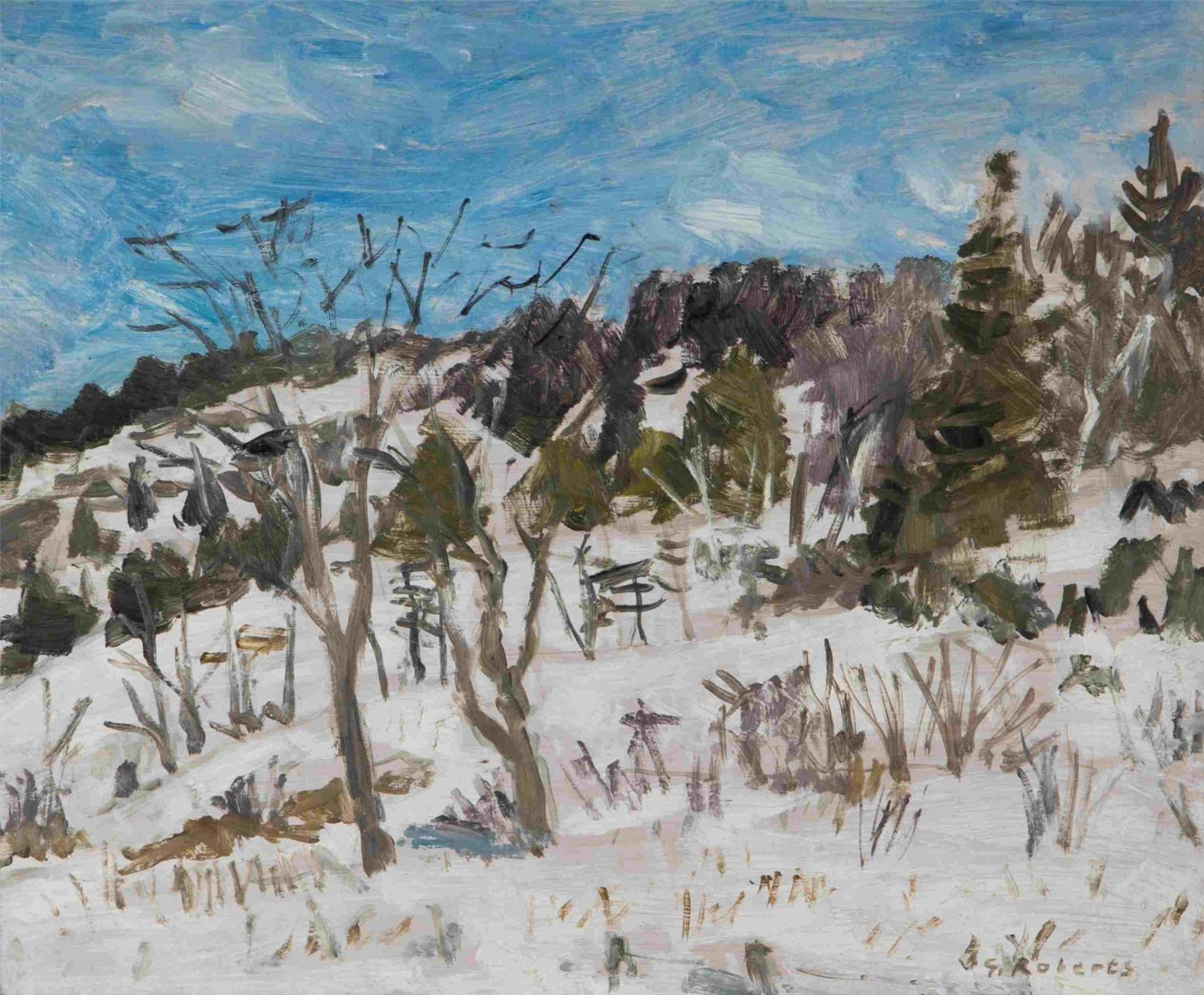 William Goodridge Roberts (1921-2001) - Hillside in Winter