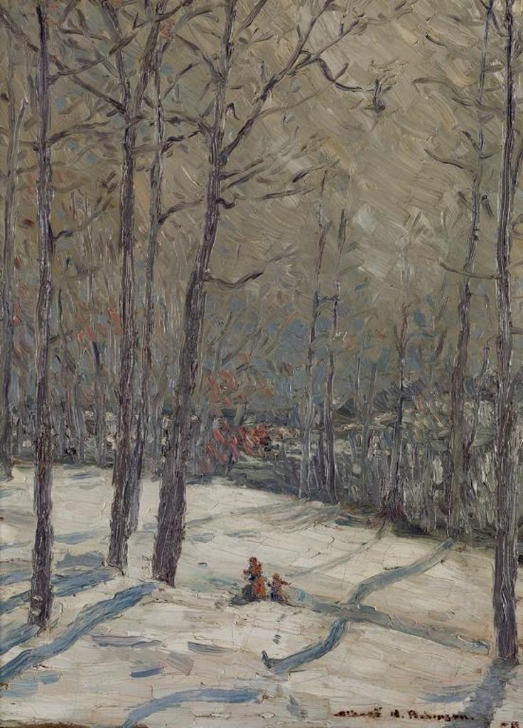 Albert Henry Robinson (1881-1956) - Winter, Rosedale Ravine