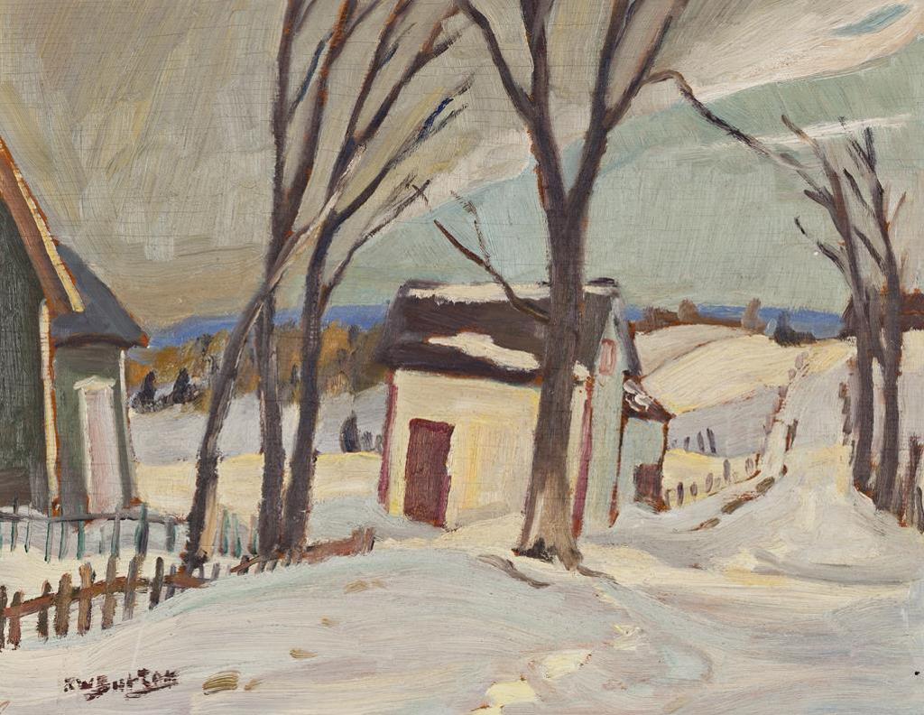 Ralph Wallace Burton (1905-1983) - Near Masson, Quebec