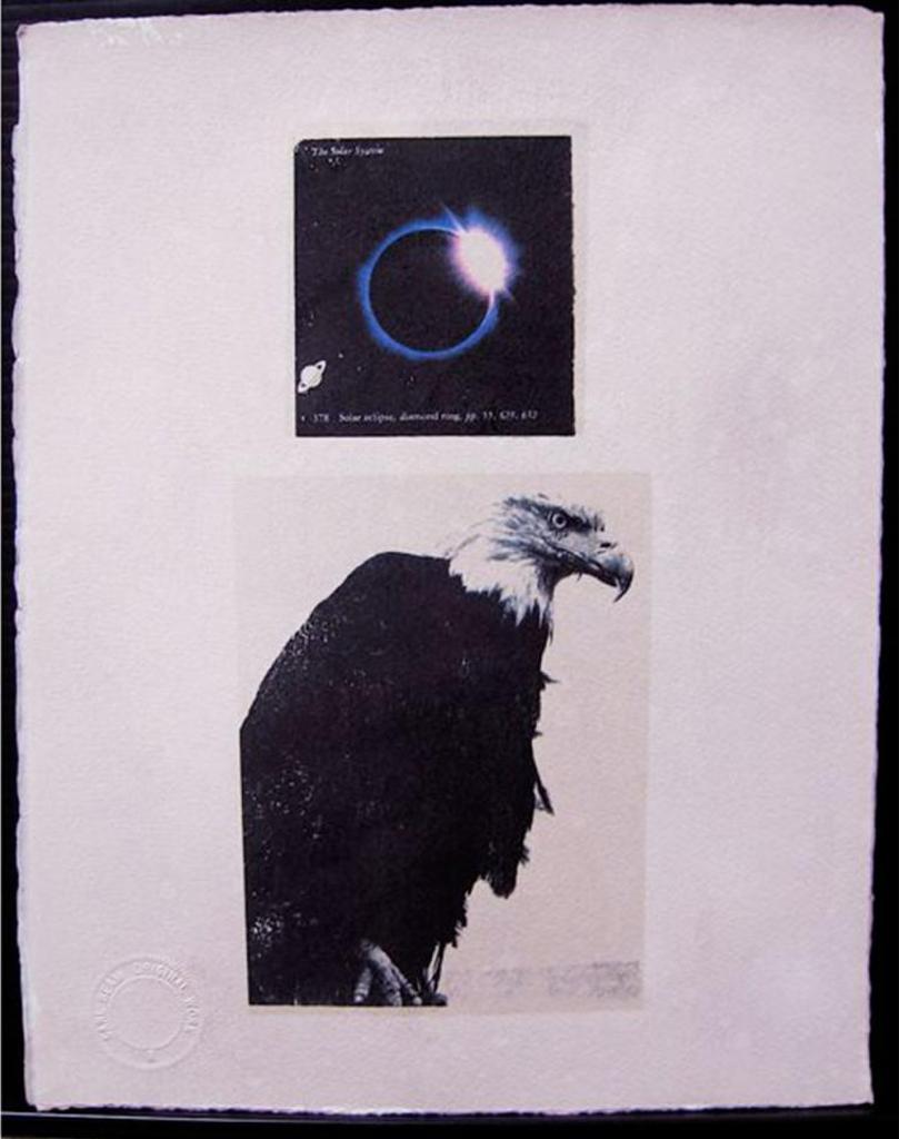 Carl Beam (1943-2005) - Nature Study (Solar System/Bald Eagle)