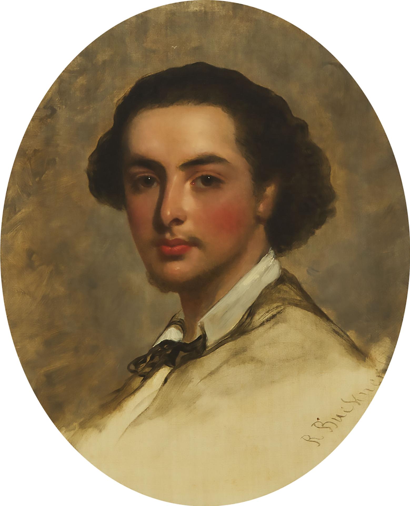 Richard Buckner (1812-1883) - Self-Portrait Of The Artist, Circa 1840