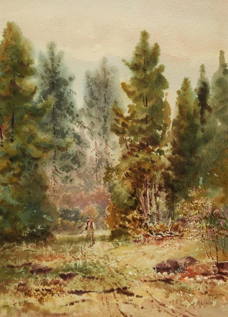 Thomas Mower Martin (1838-1934) - A Stroll Through the Woods