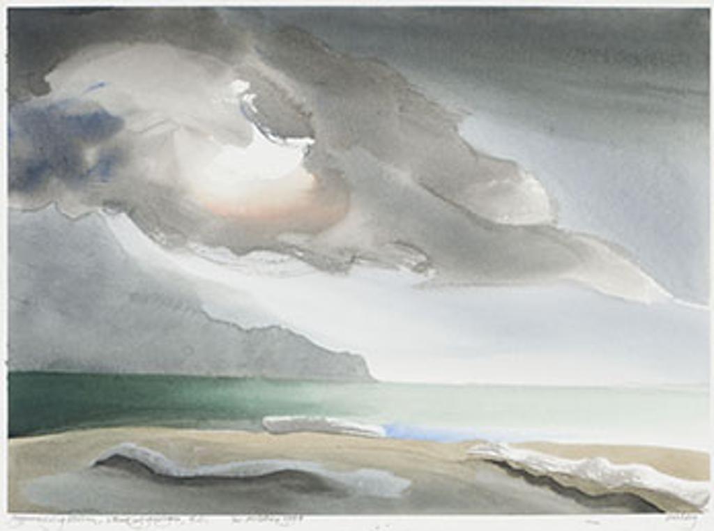 Toni (Norman) Onley (1928-2004) - Approaching Storm, Strait of Georgia, BC
