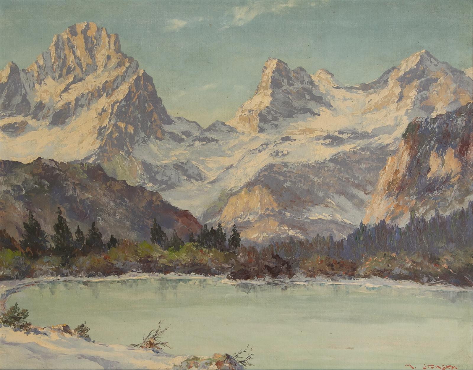 Maximilian Strasky (1895) - Alps
