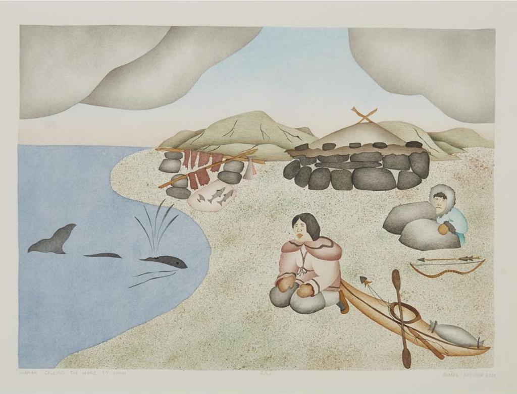 Mabel Nigiyok (1938) - Shaman Calling The Whale By Song