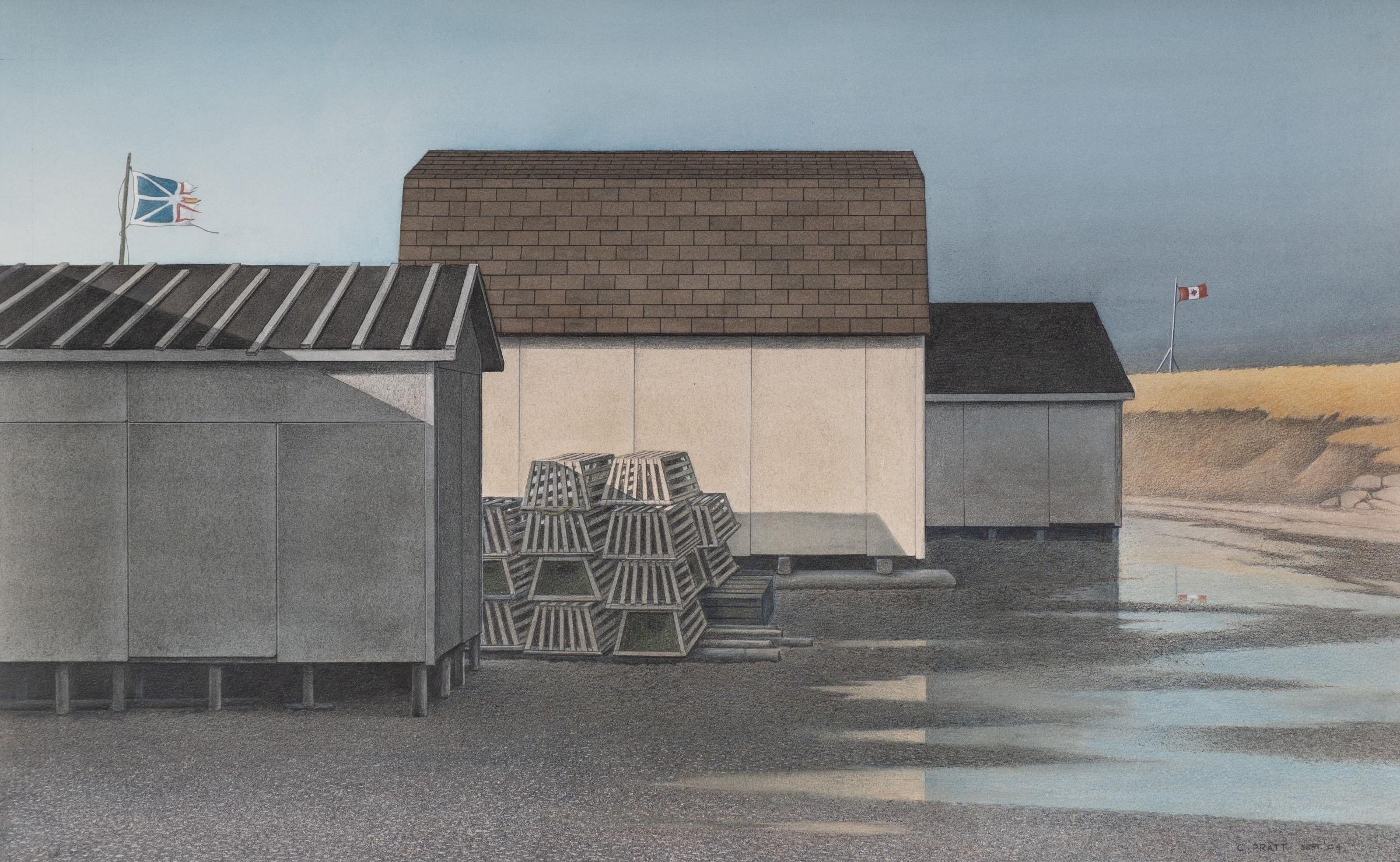 Christopher John Pratt (1935-2022) - Untitled