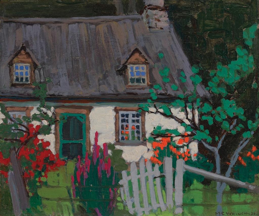 Mary Evelyn Wrinch (1877-1969) - French Canadian Cottage