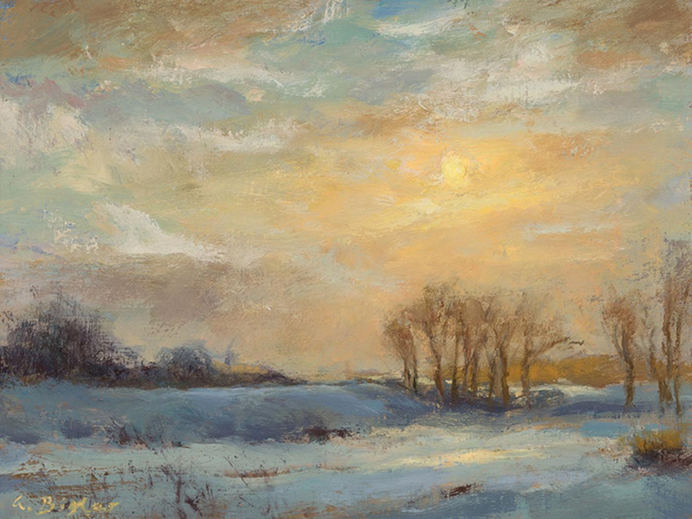 Antoine Bittar (1957) - Winter Glow